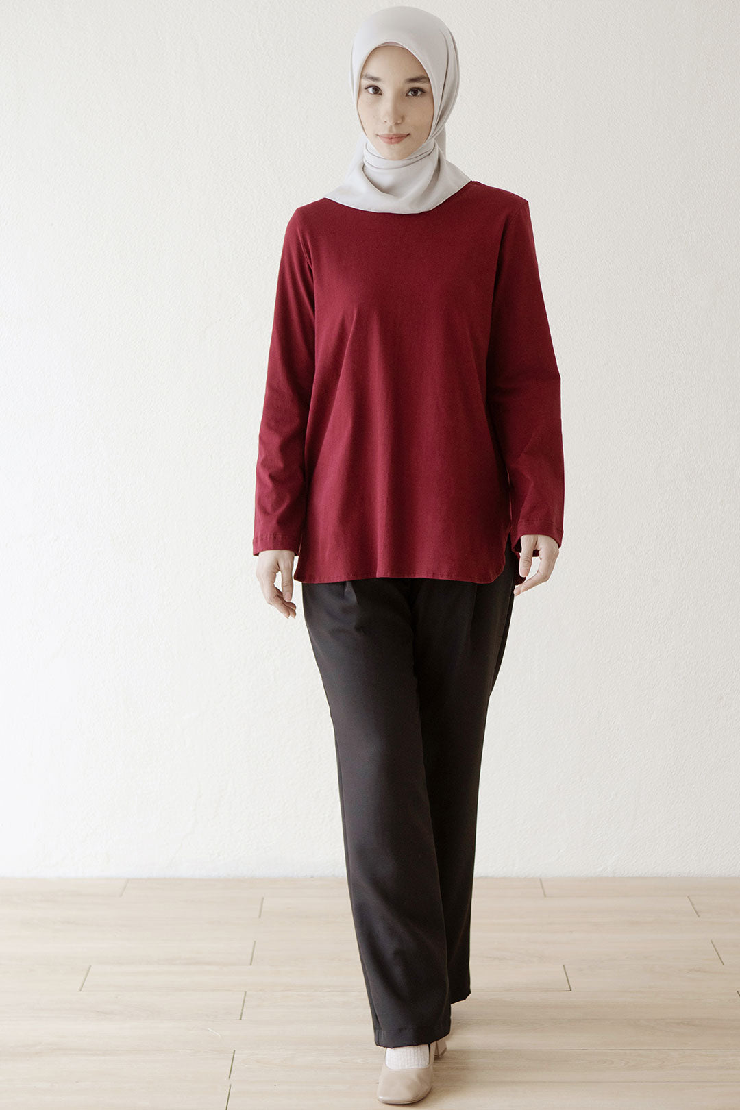 Dark Maroon Adani