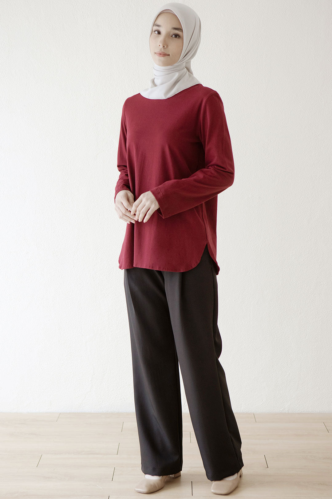 Dark Maroon Adani