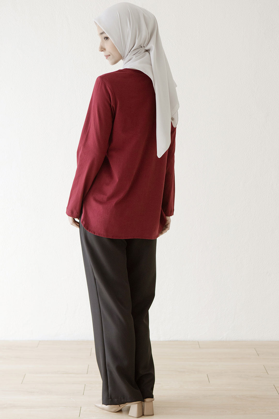Dark Maroon Adani