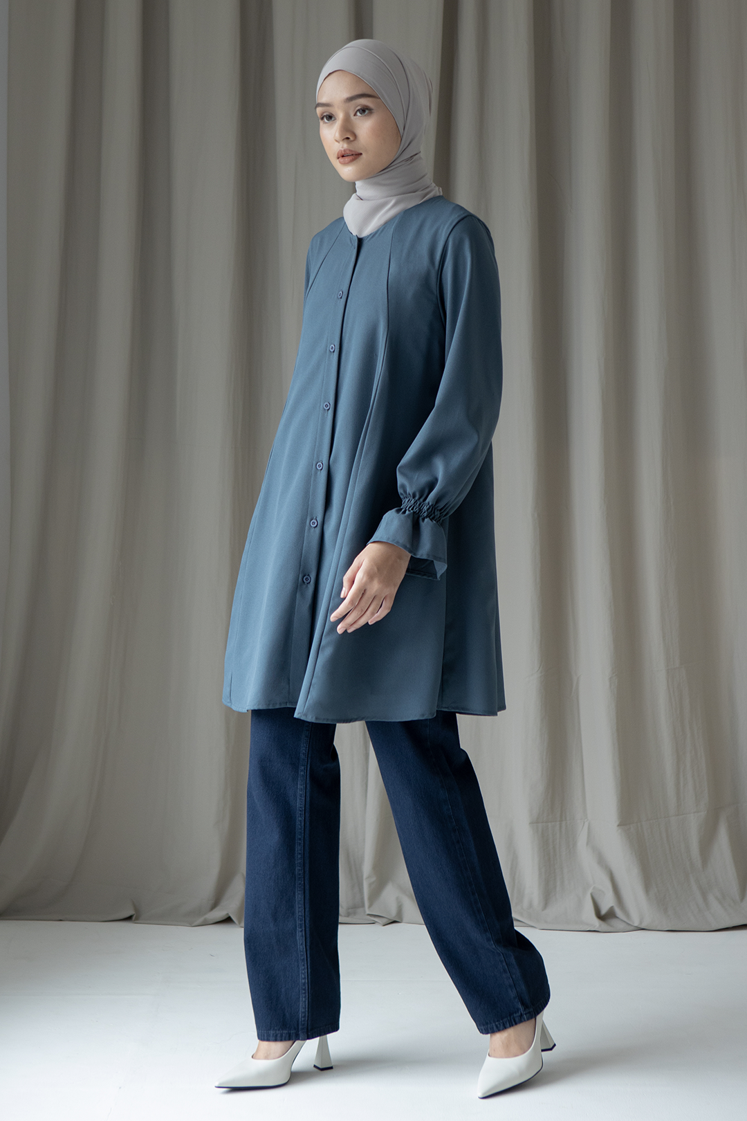 Denim Blue Maula (Full Furing)