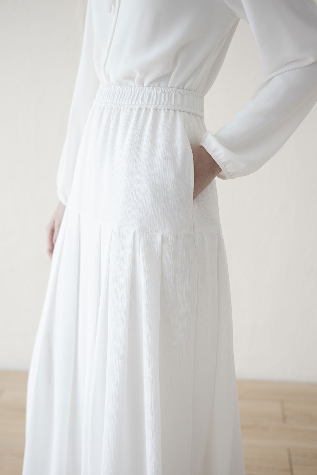 Offwhite Sharvani Skirt