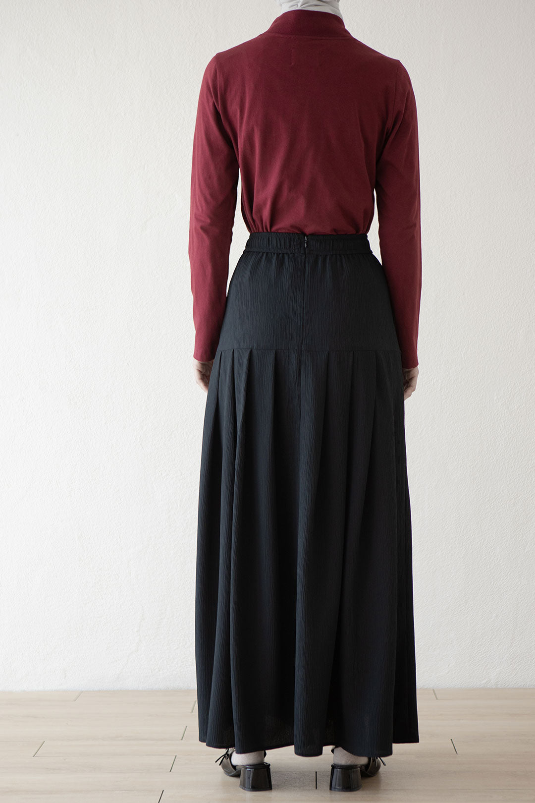 Black Sharvani Skirt