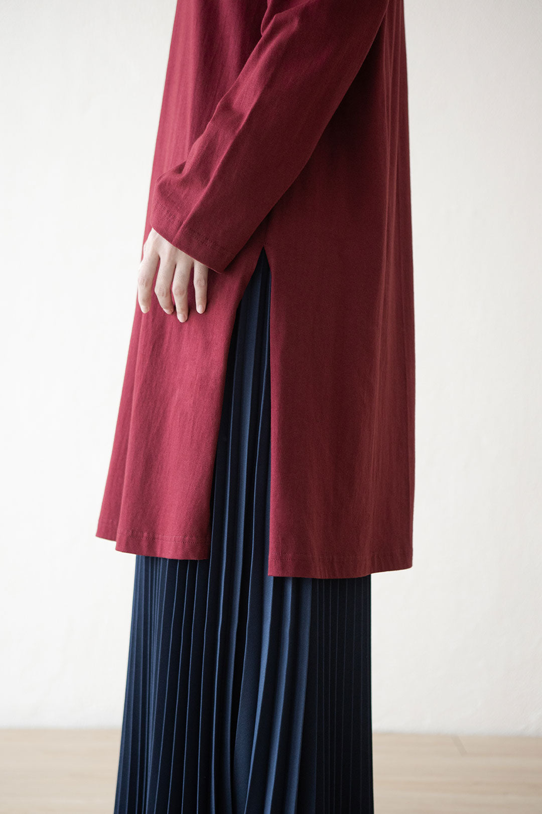 Maroon Mandira Tunik