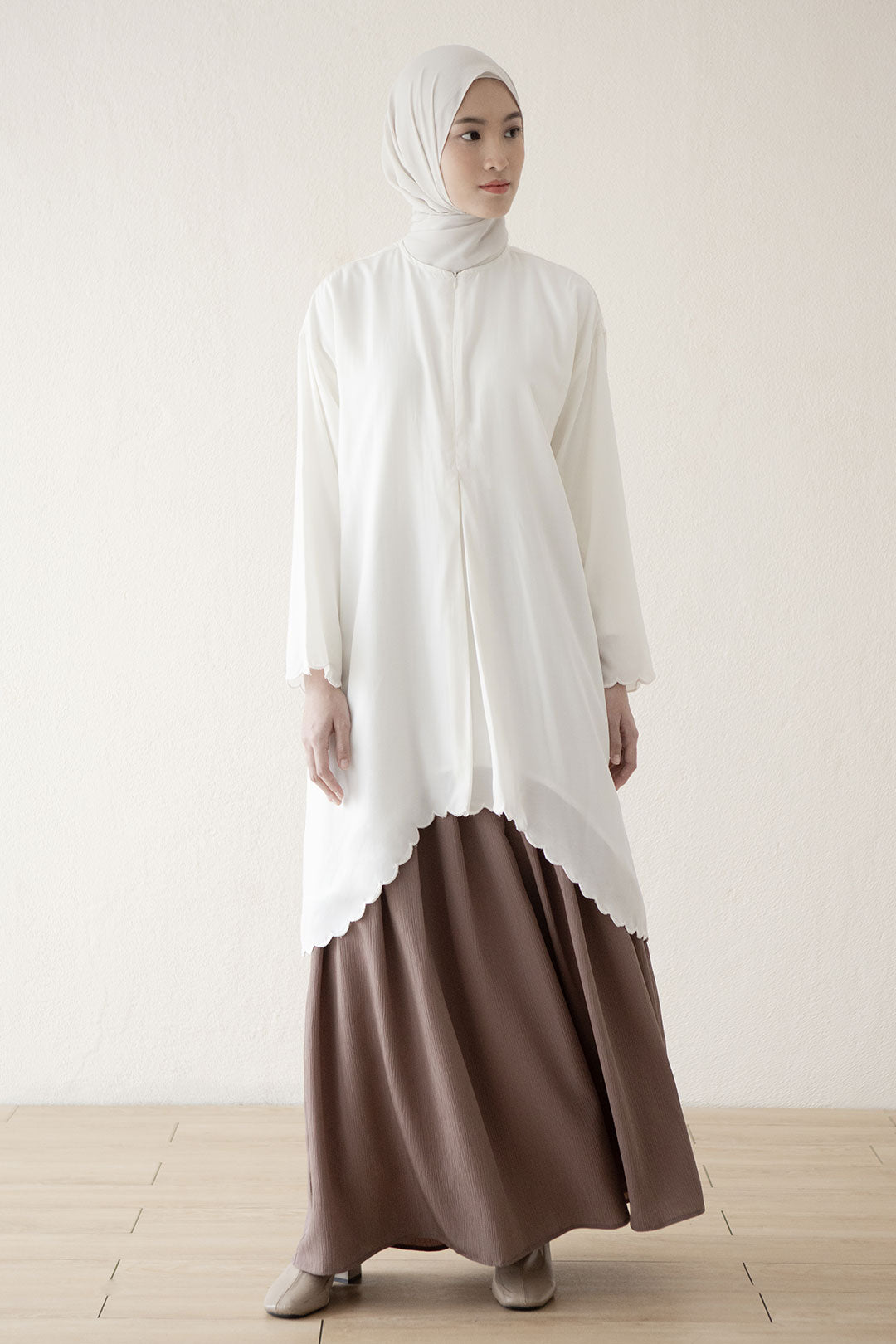 Offwhite Shanvika Tunik