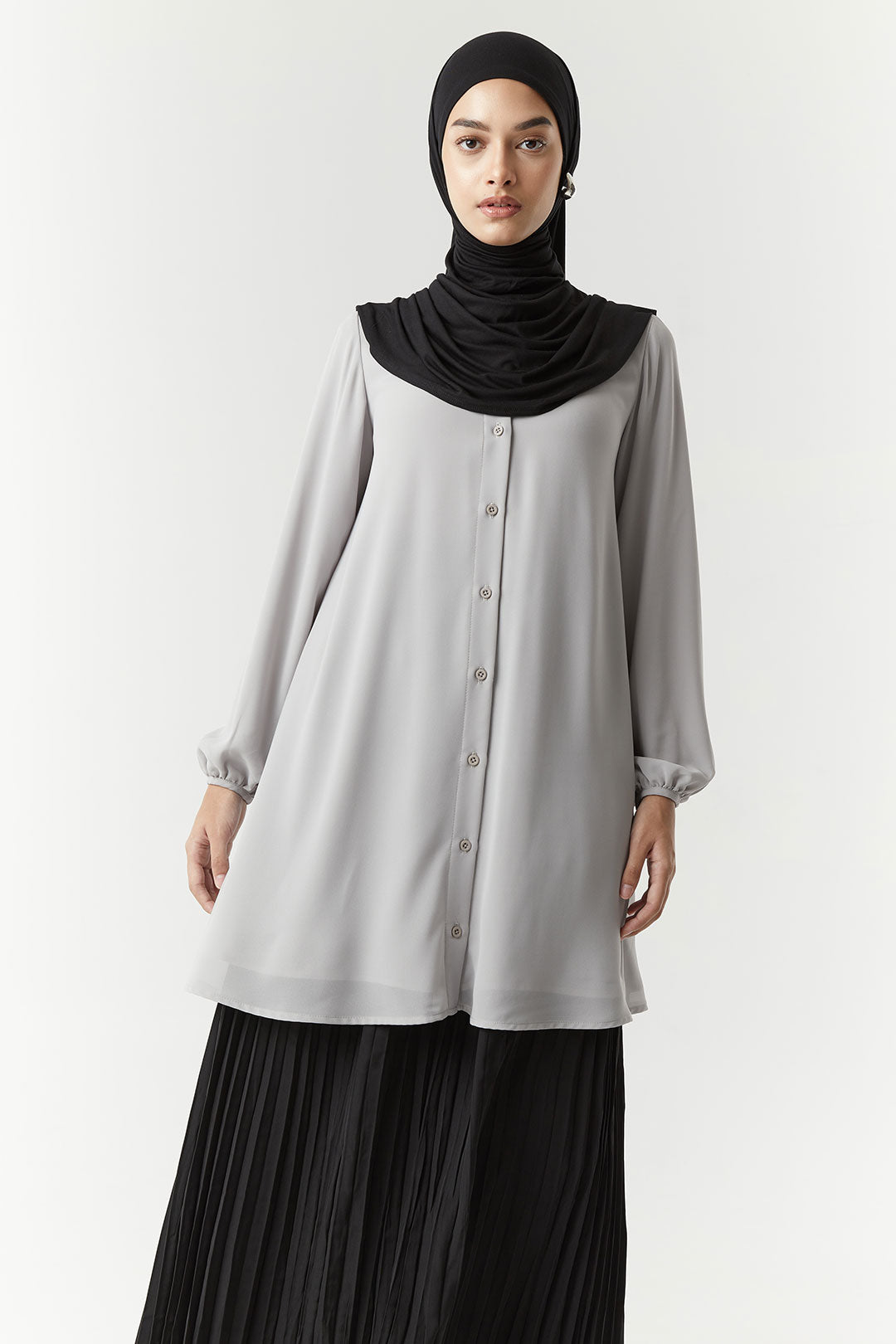 Ice Grey Samika Tunik