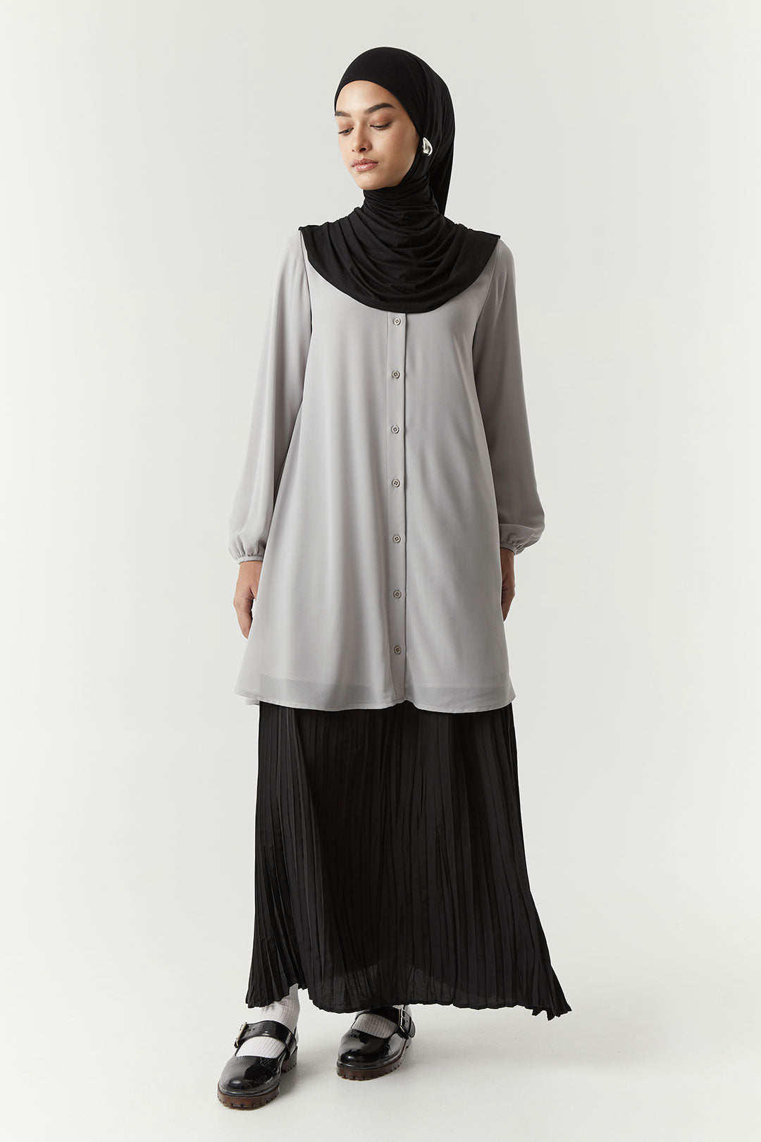 Ice Grey Samika Tunik