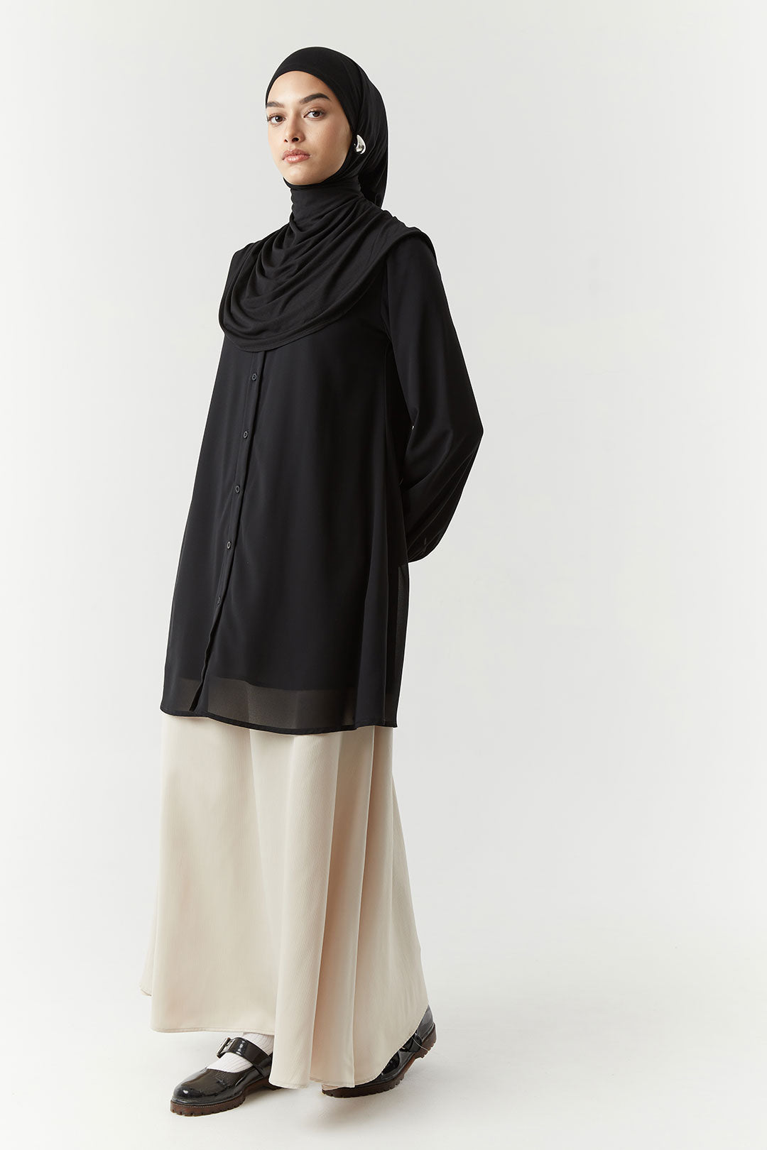 Black Samika Tunik