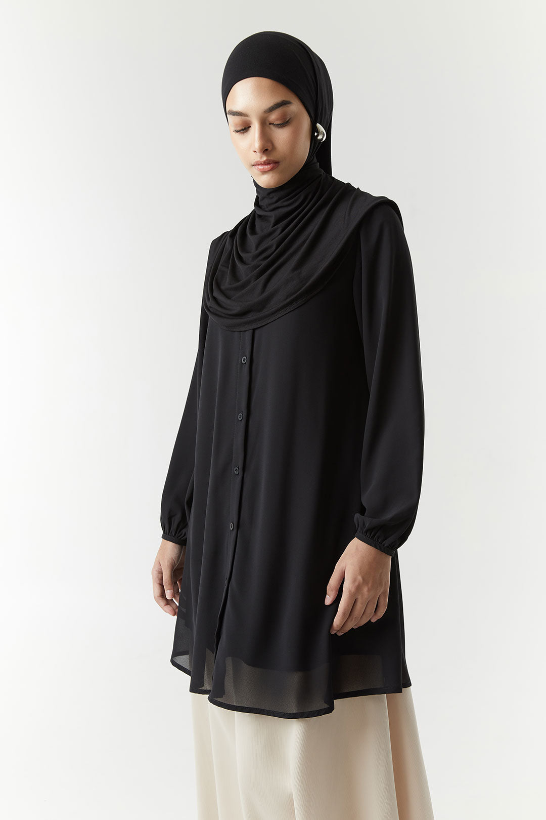 Black Samika Tunik