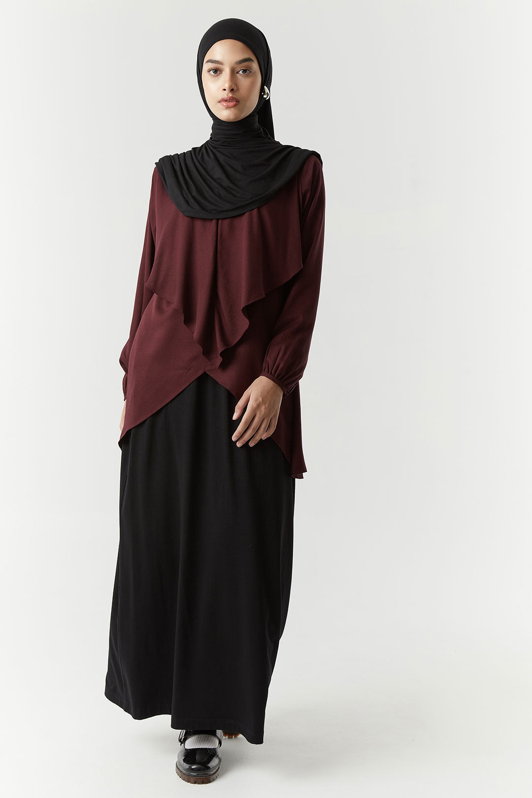 Burgundy Kanira Top