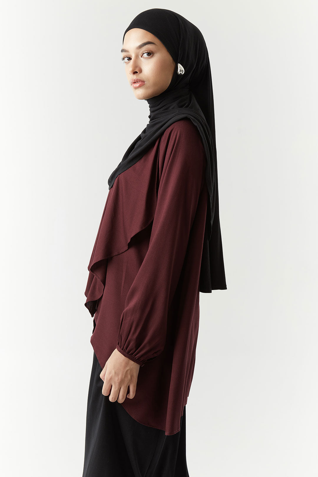 Burgundy Kanira Top