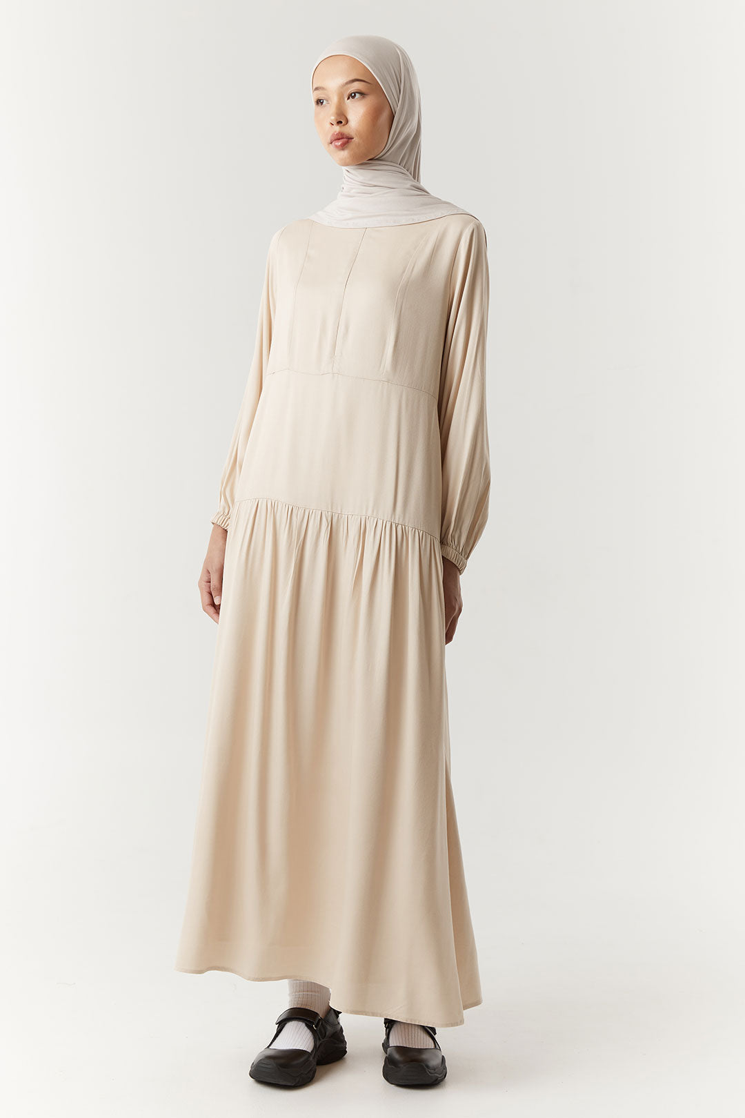 Oatmeal Miraani Dress