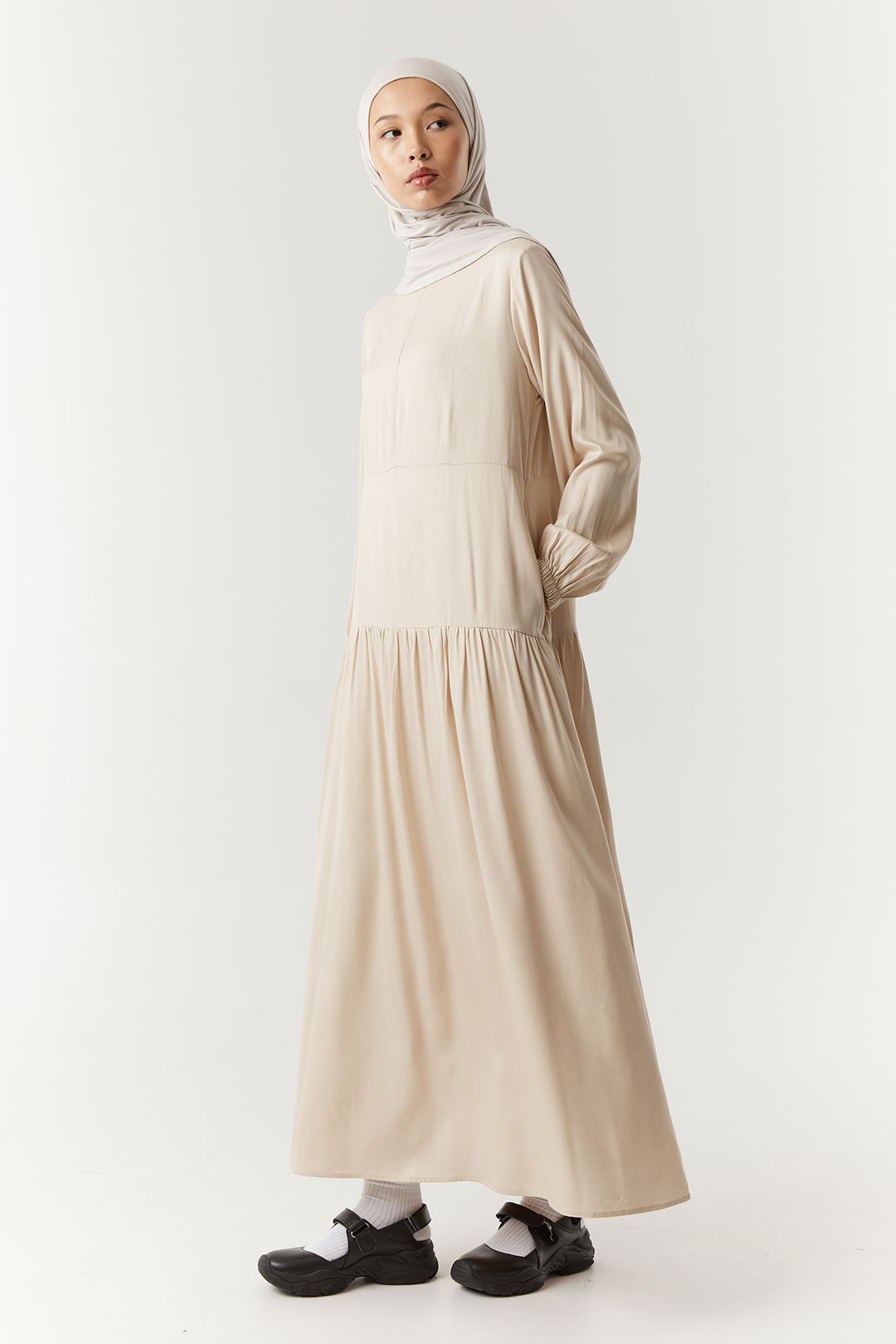 Oatmeal Miraani Dress