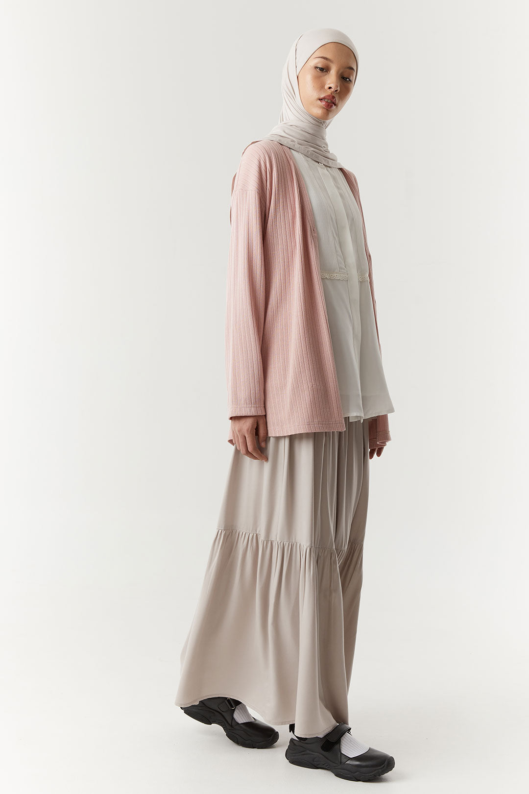 Rose Quartz Anvi Cardigan