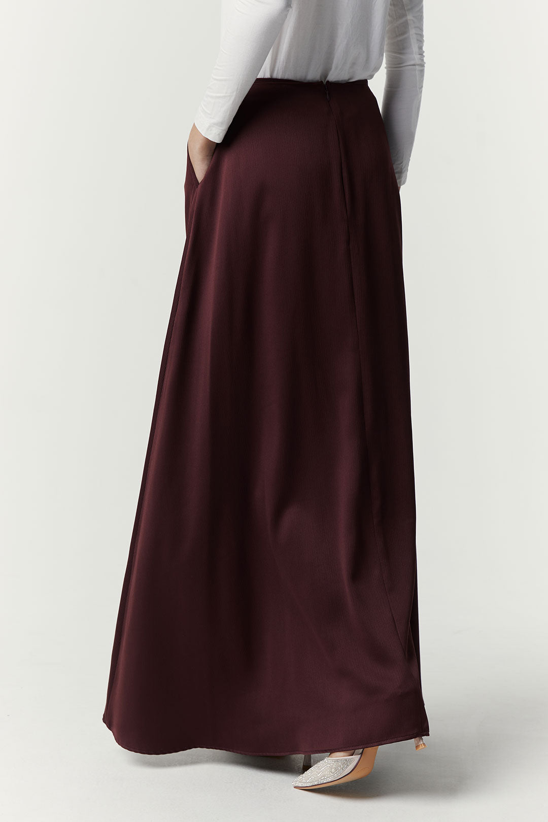 Deep Maroon Arundati