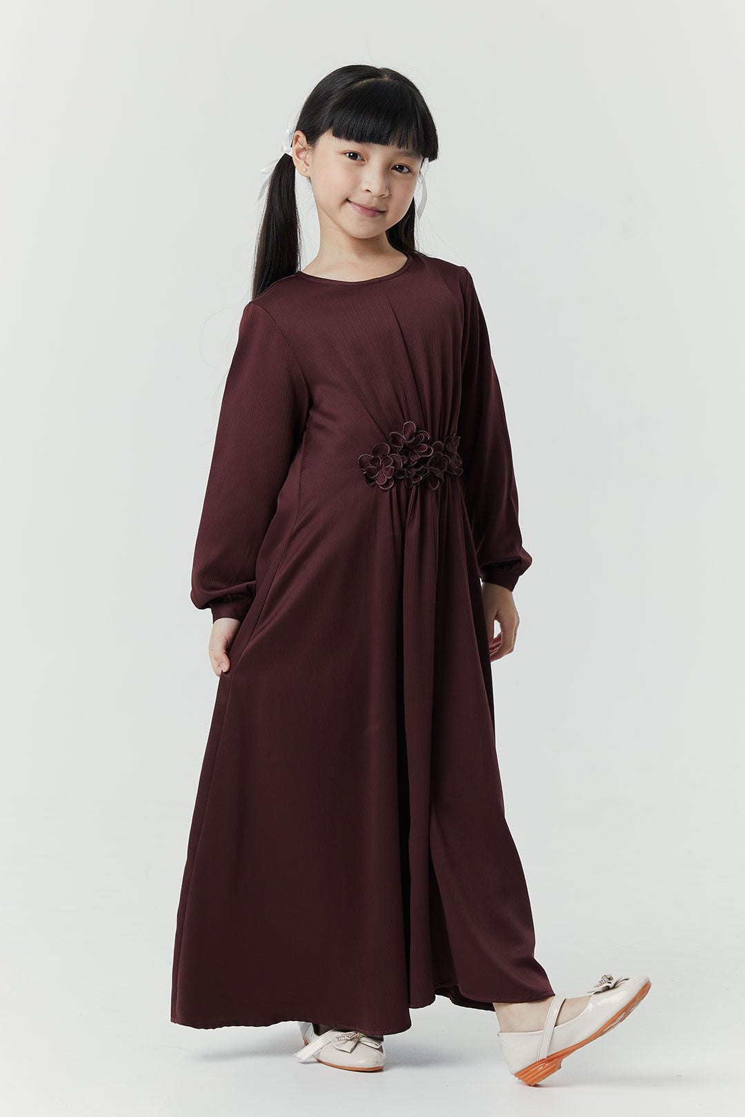 Deep Maroon Sekar Kinanthi kids