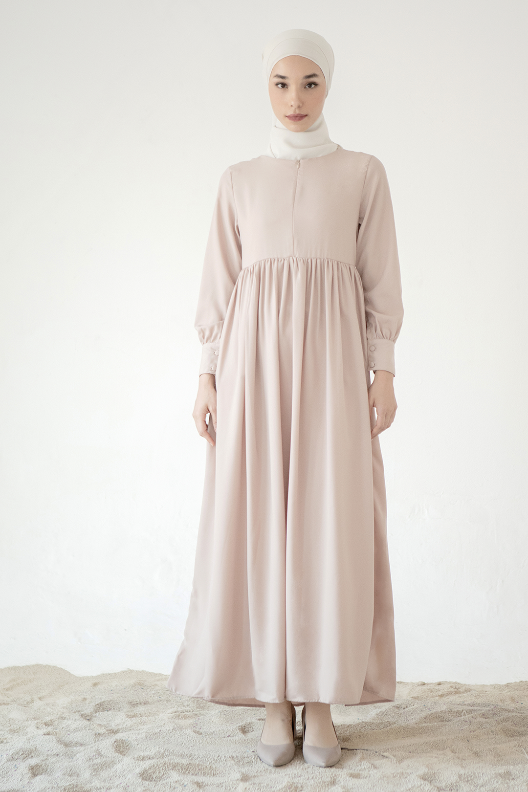Basic Dress Sand