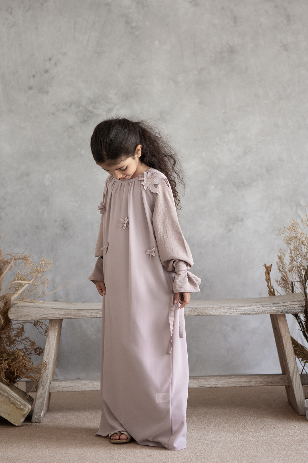 Purple Cream Arsa Ganika Kids