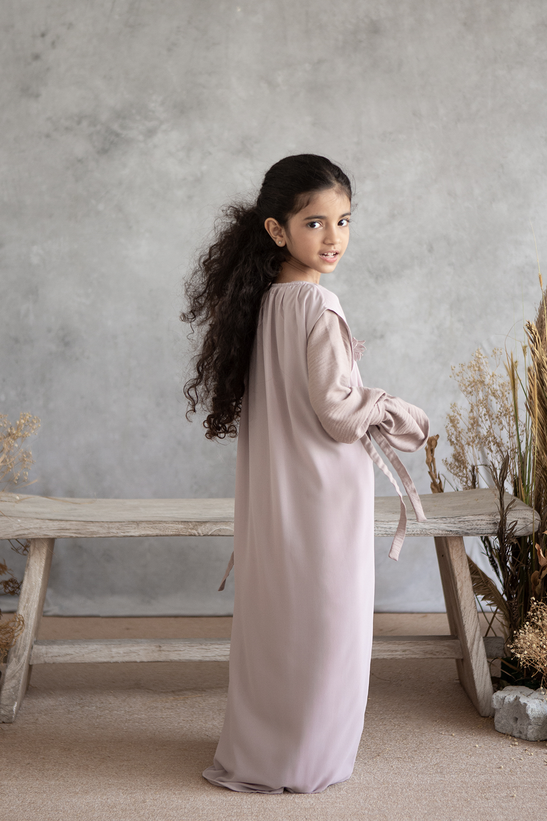 Purple Cream Arsa Ganika Kids