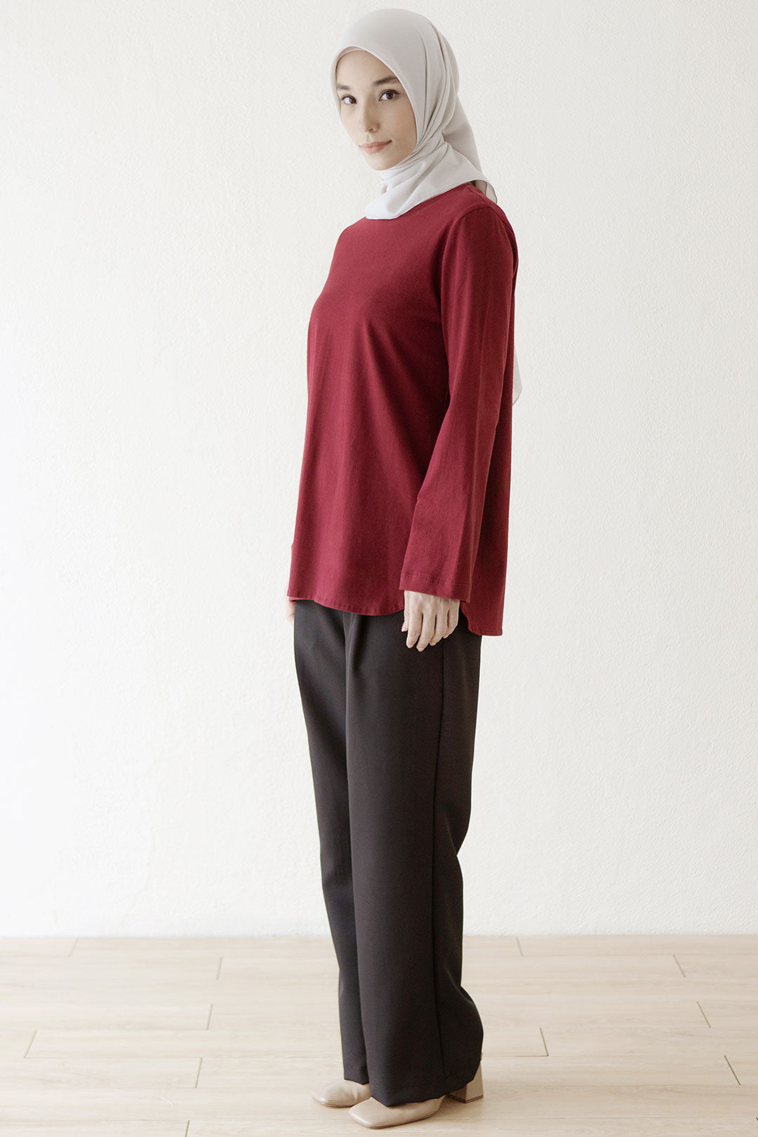 Dark Maroon Adani