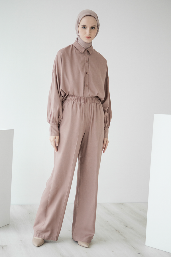 Rosy Brown Khaya Pants