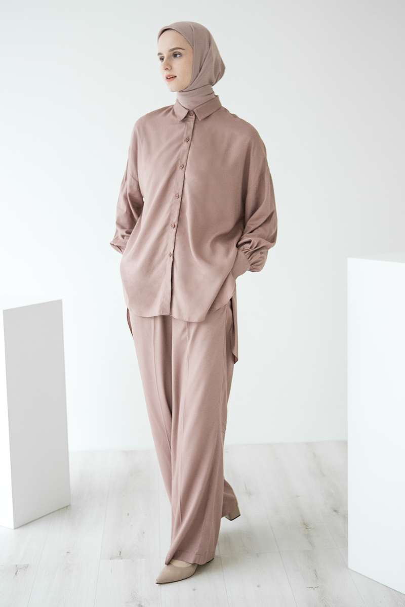 Rosy Brown Khaya Pants