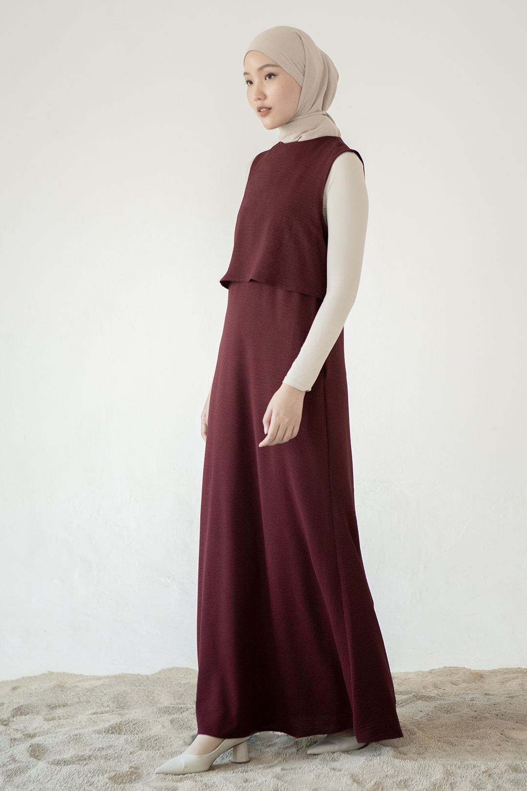 Deep Maroon Arsa