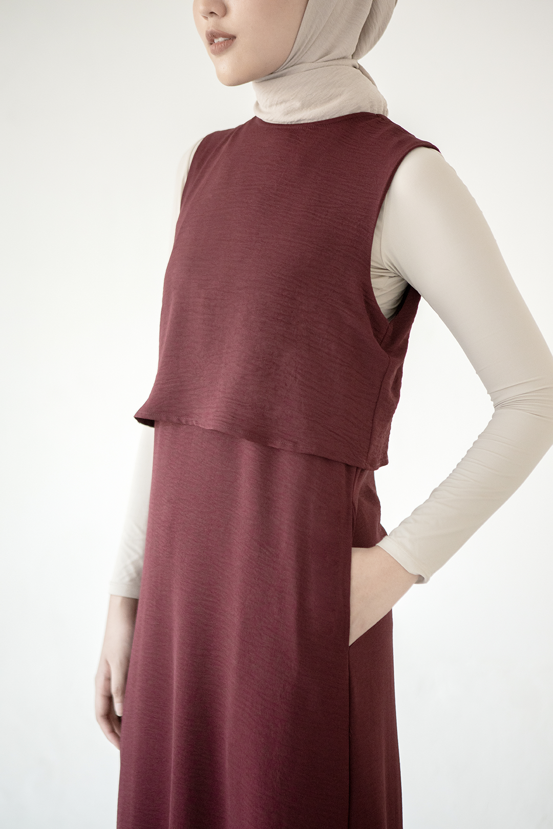 Deep Maroon Arsa