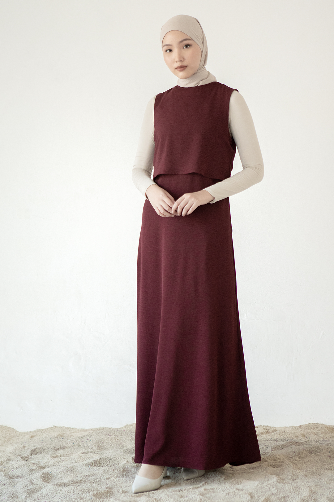 Deep Maroon Arsa