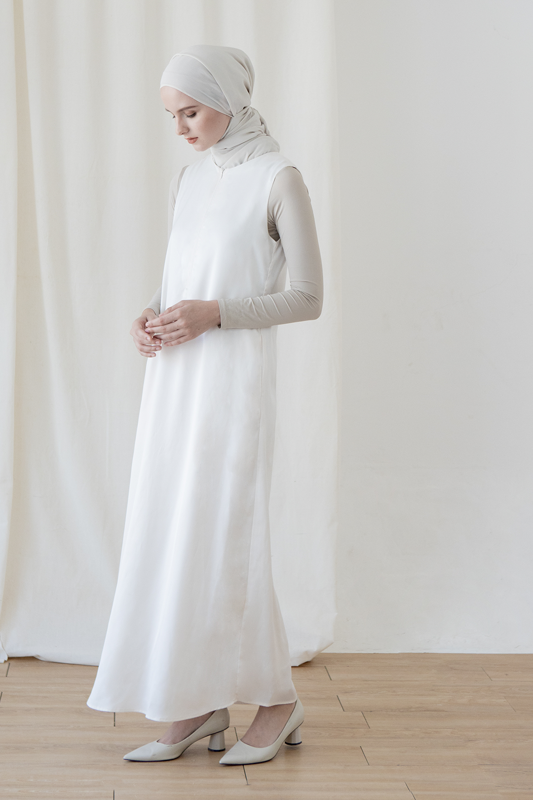 [DEFECT] Almond Milk Adhya Dress XL