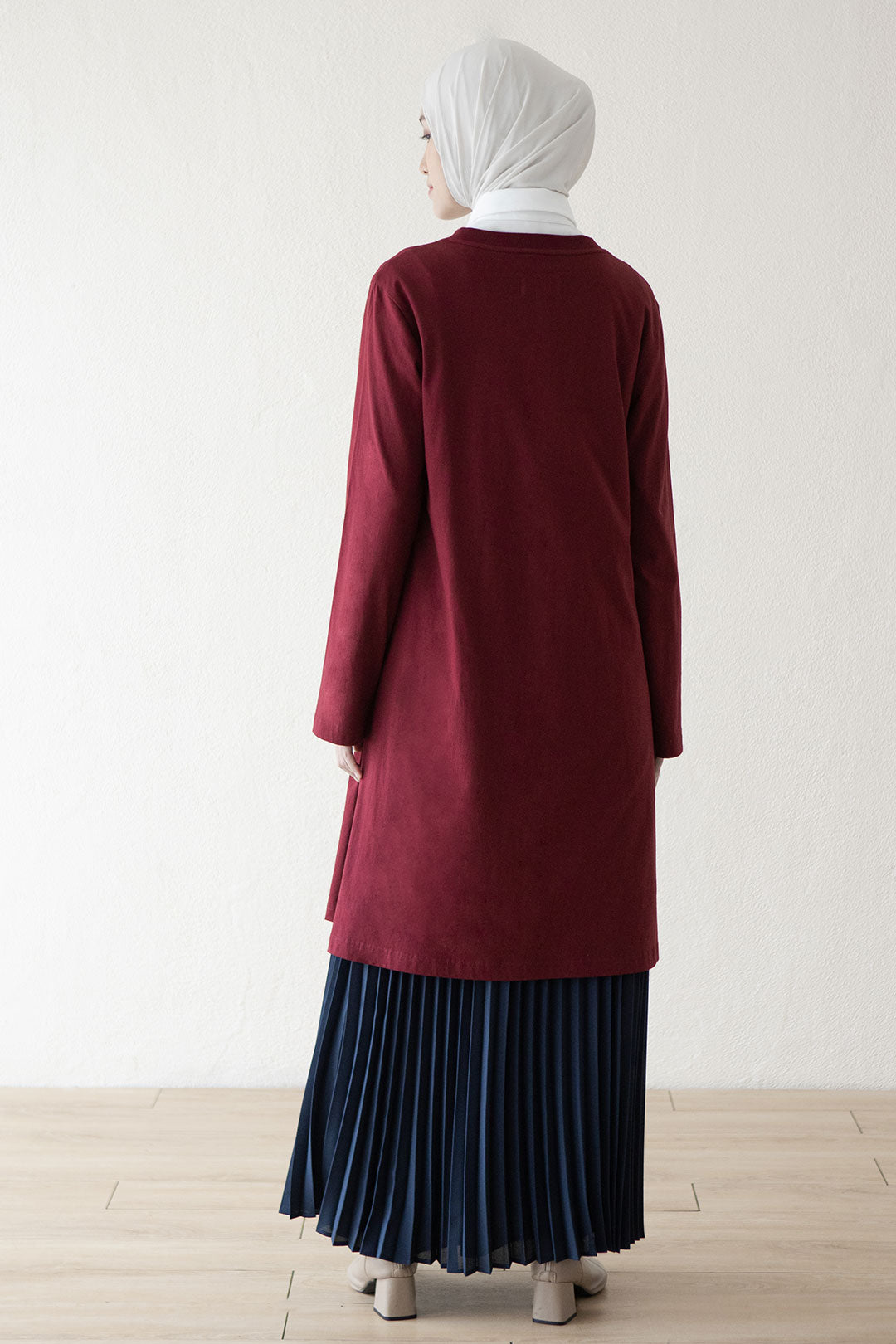 Maroon Mandira Tunik