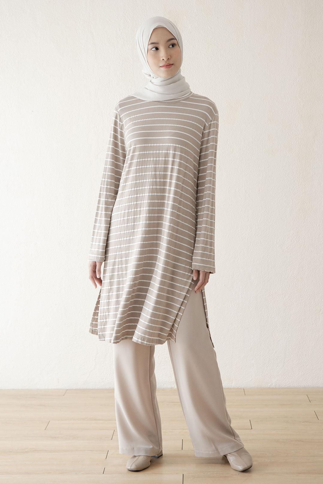Taupe Amala Tunik