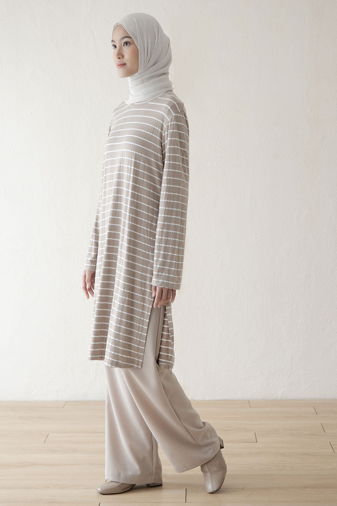 Taupe Amala Tunik