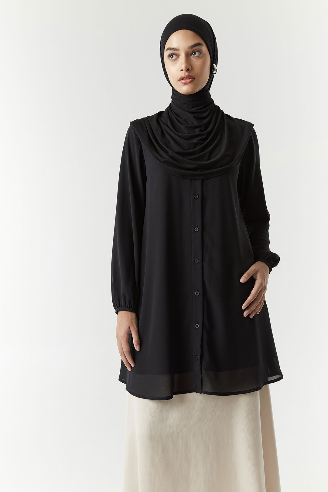 Black Samika Tunik