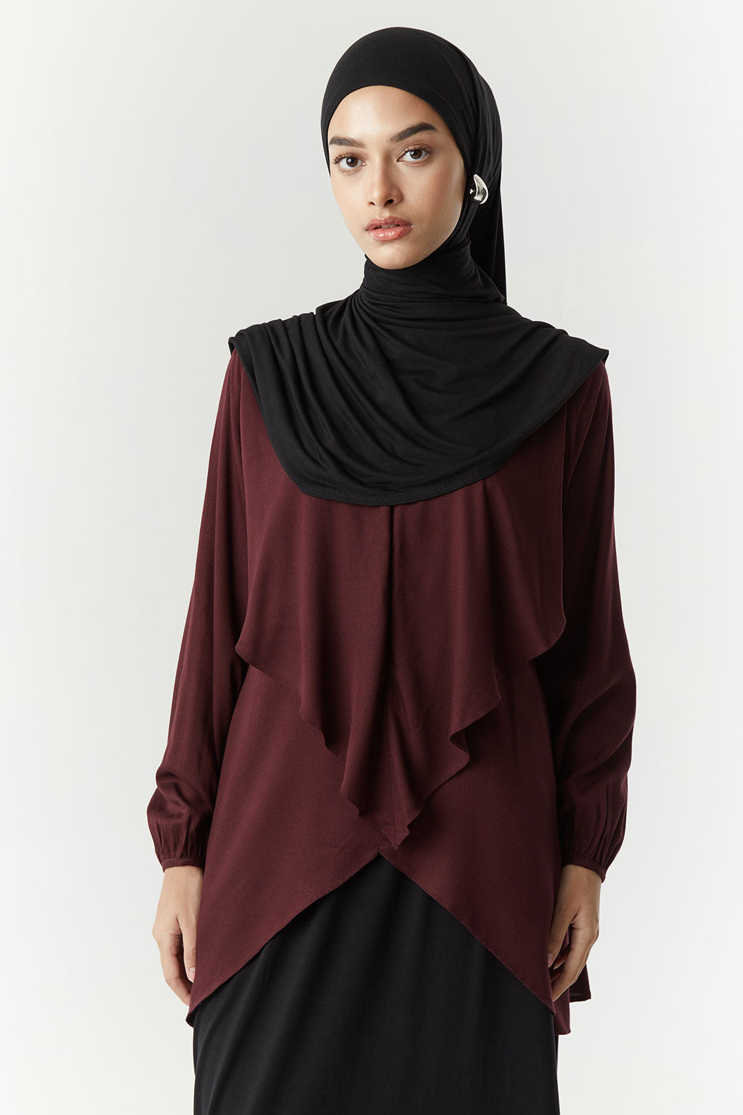 Burgundy Kanira Top
