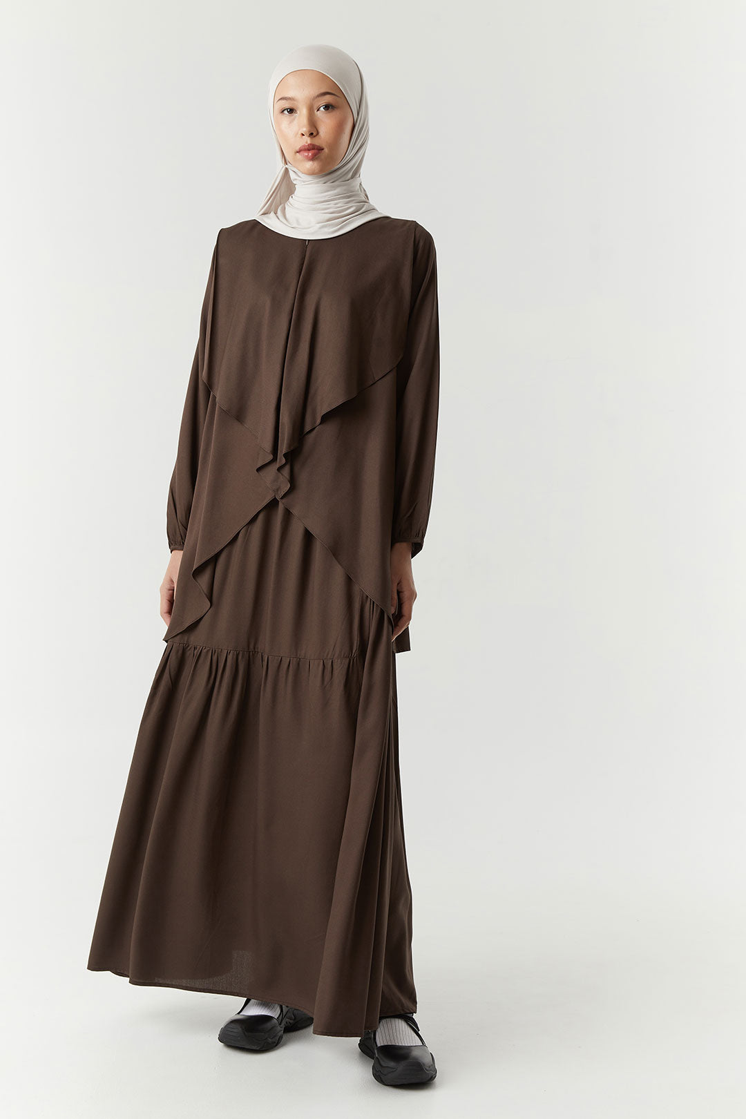 Wood Bark Kanira Top