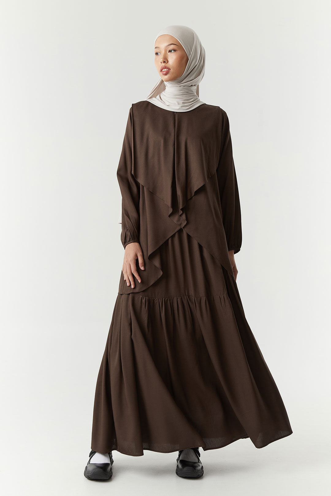 Wood Bark Kanira Top