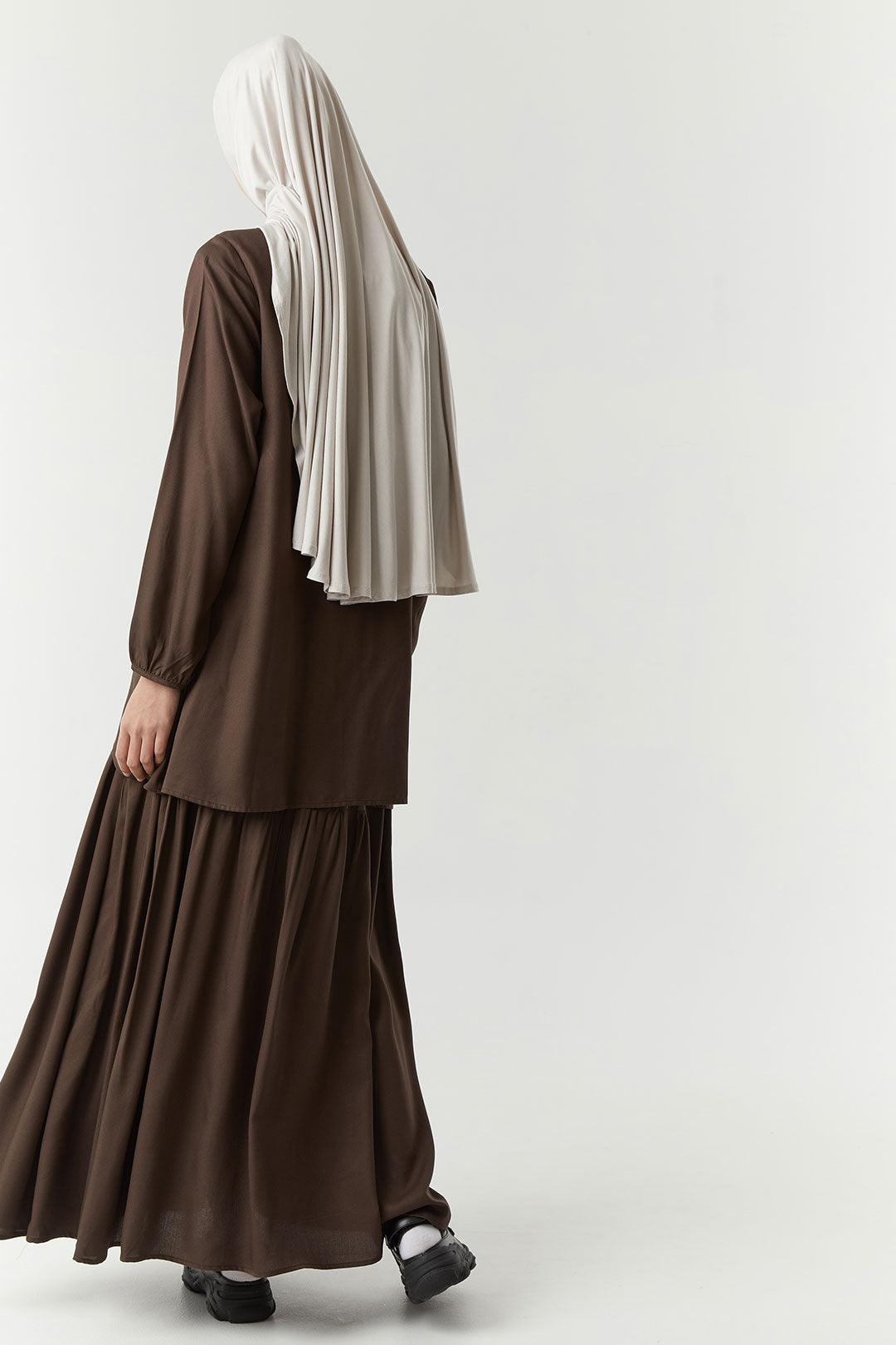 Wood Bark Kanira Top