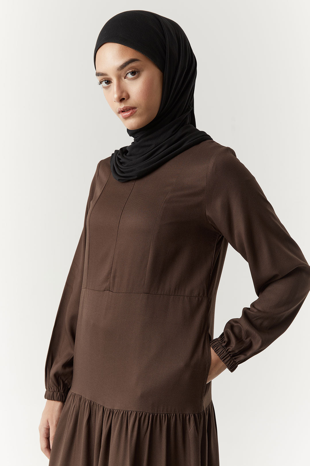 Wood Bark Miraani Dress