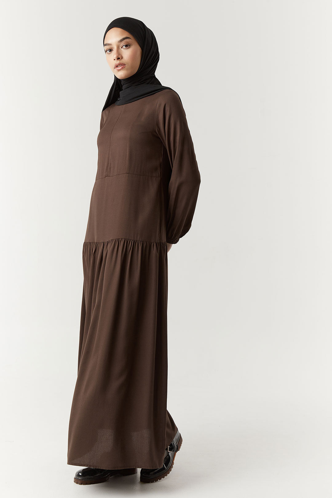 Wood Bark Miraani Dress