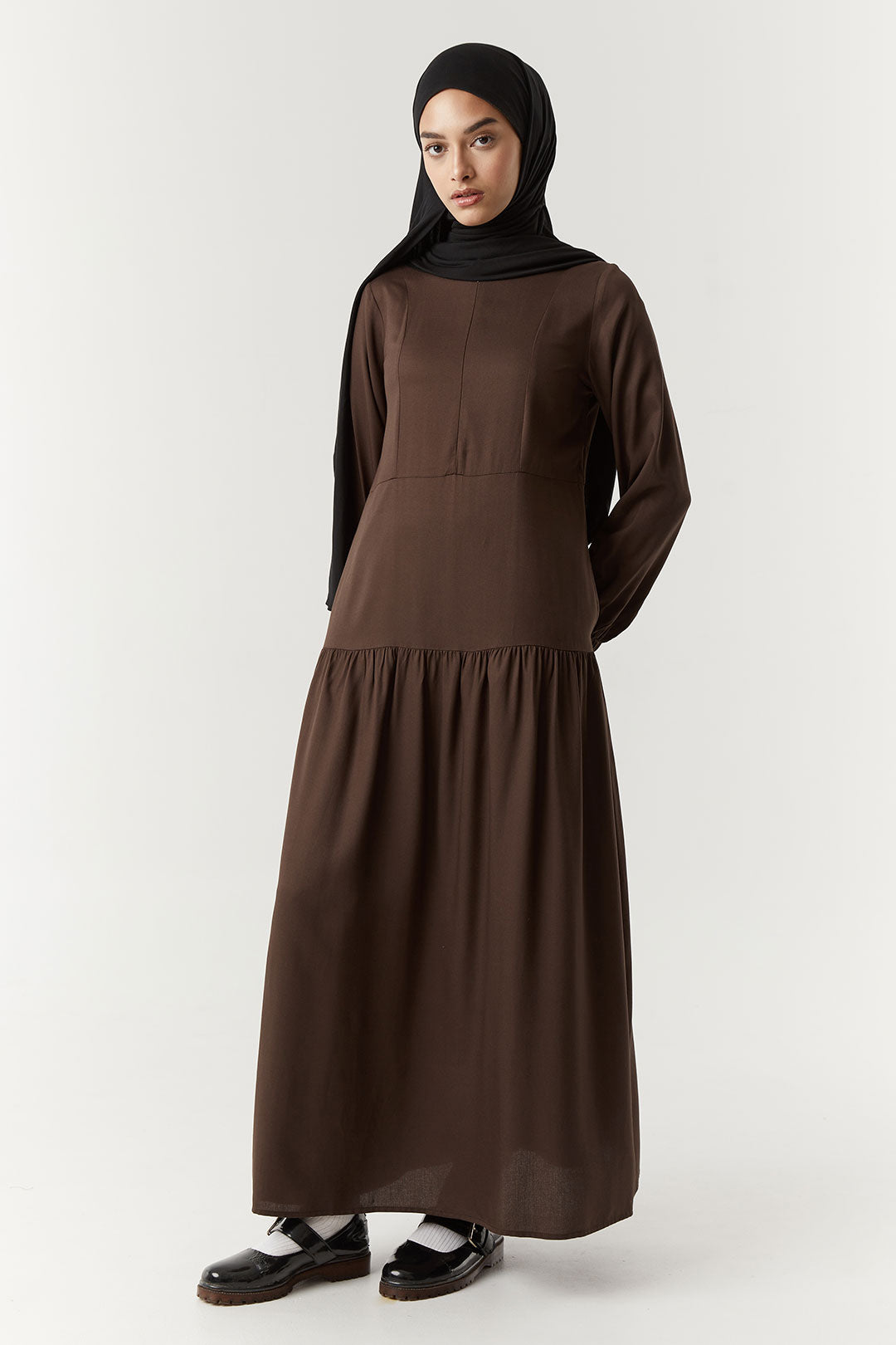 Wood Bark Miraani Dress