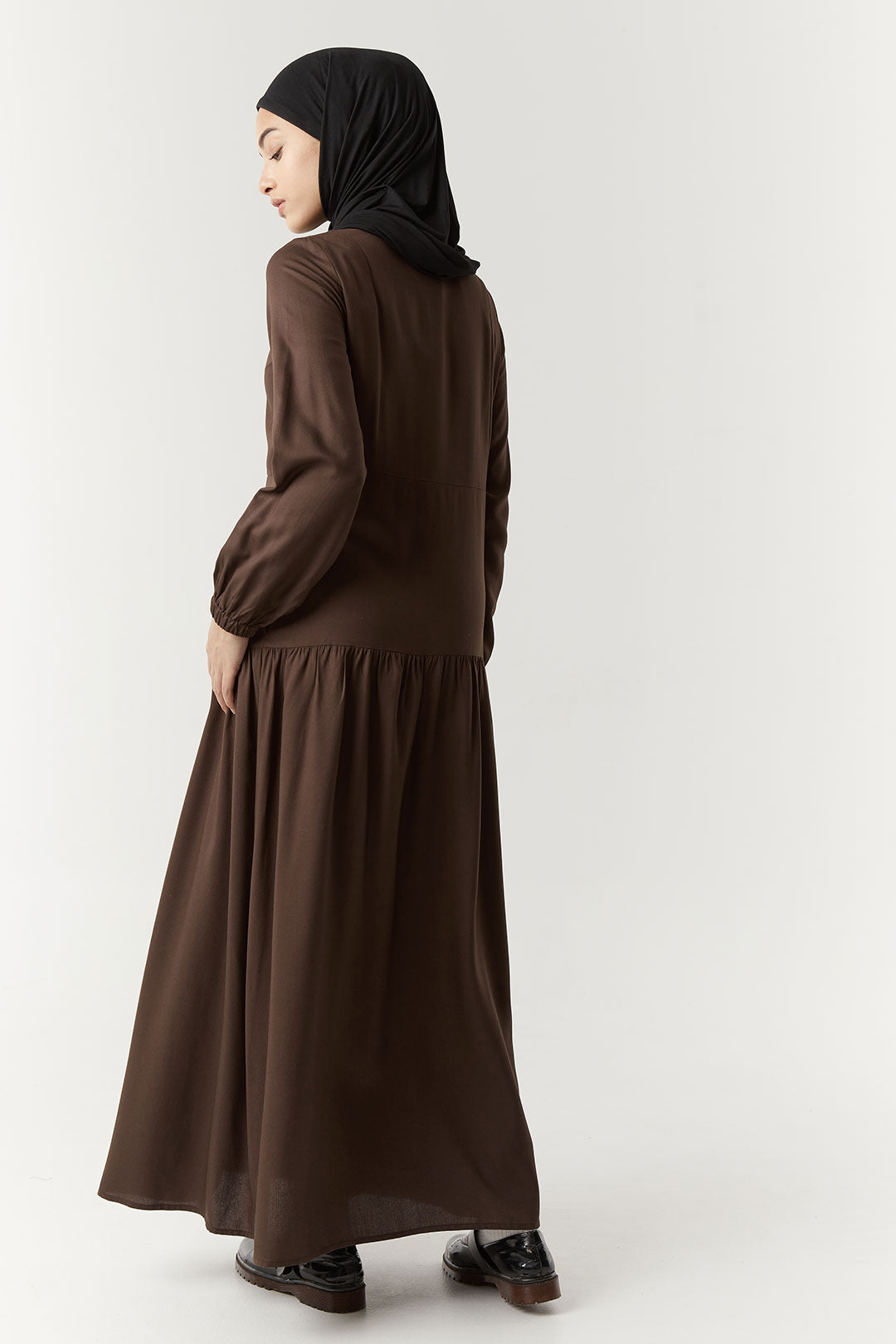 Wood Bark Miraani Dress