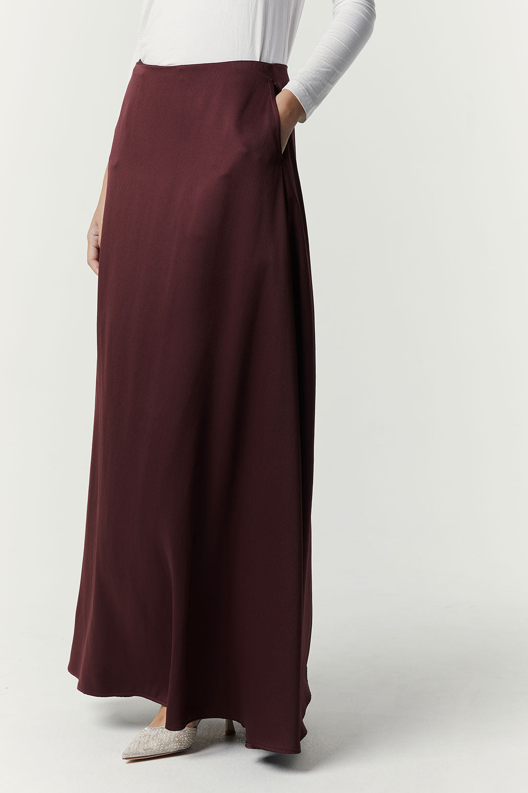 Deep Maroon Arundati