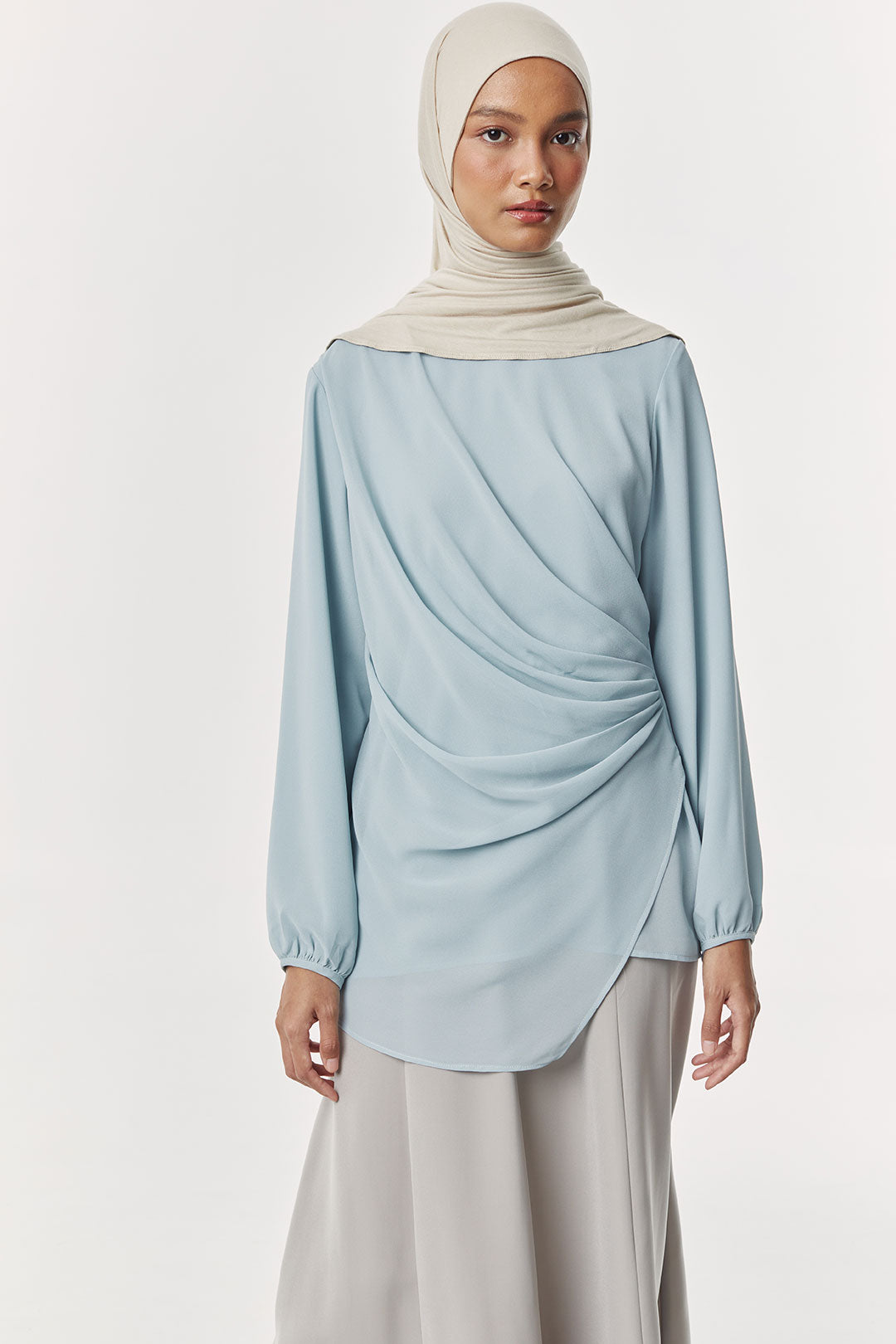 Light Blue Aneira Top