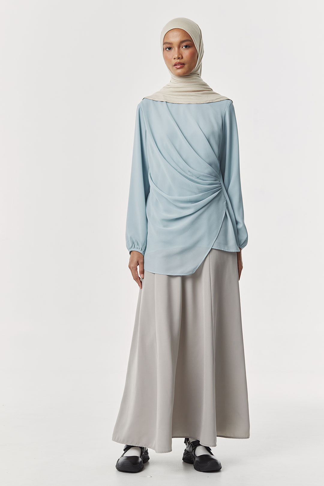 Light Blue Aneira Top