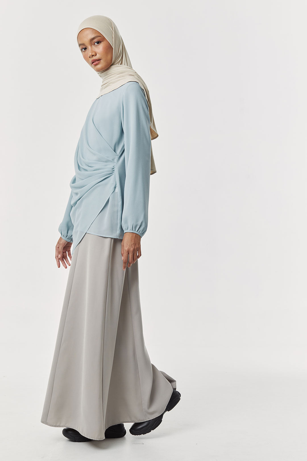 Light Blue Aneira Top