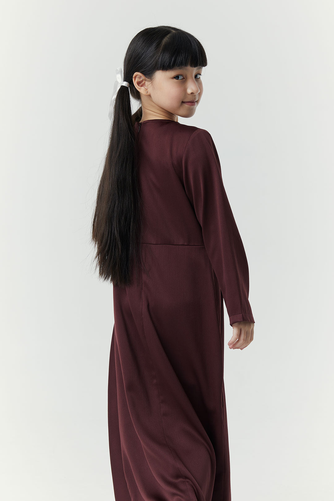 Deep Maroon Sekar Candrani Kids