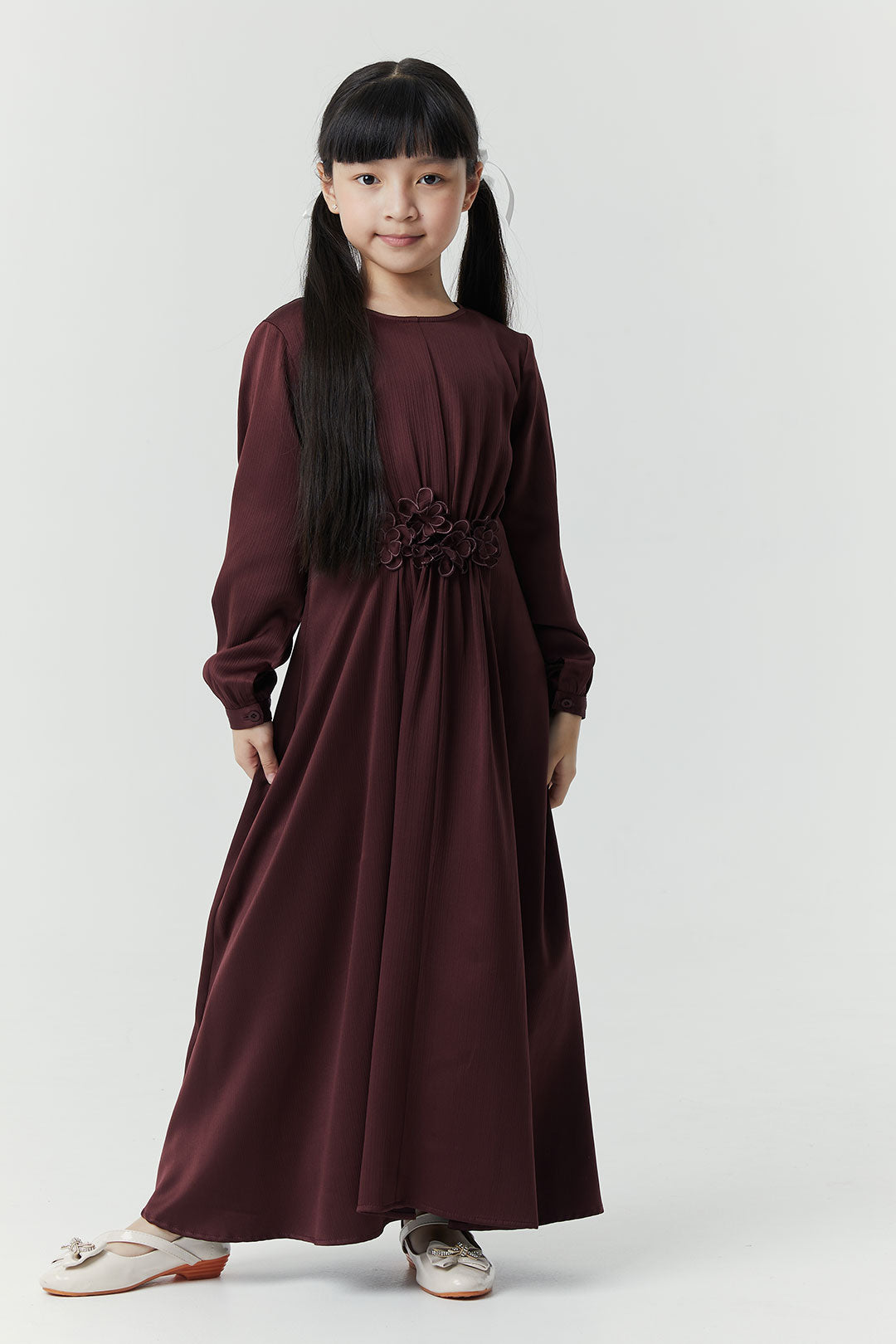 Deep Maroon Sekar Kinanthi kids