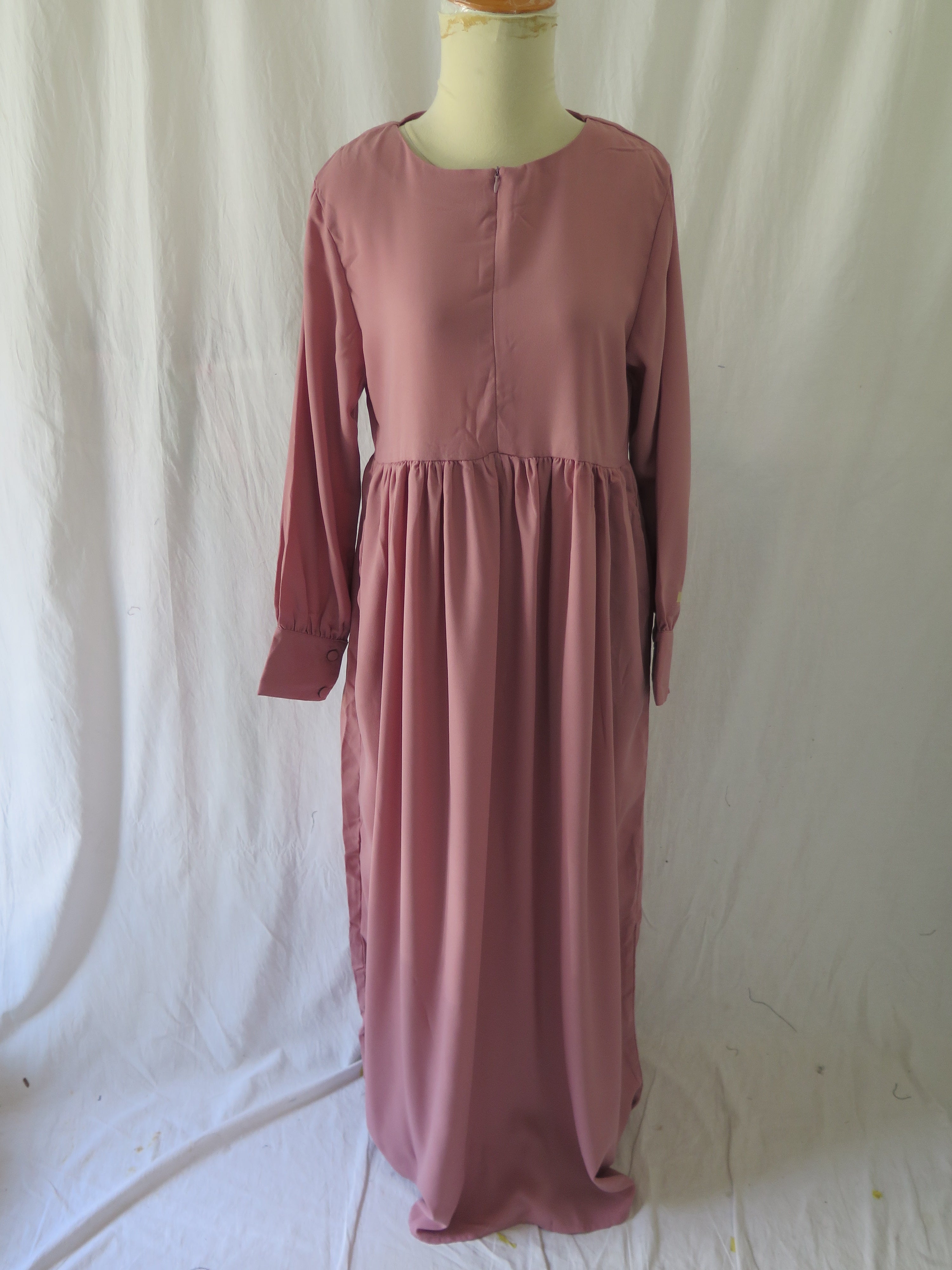 [DEFECT] Basic Dress Mauve S
