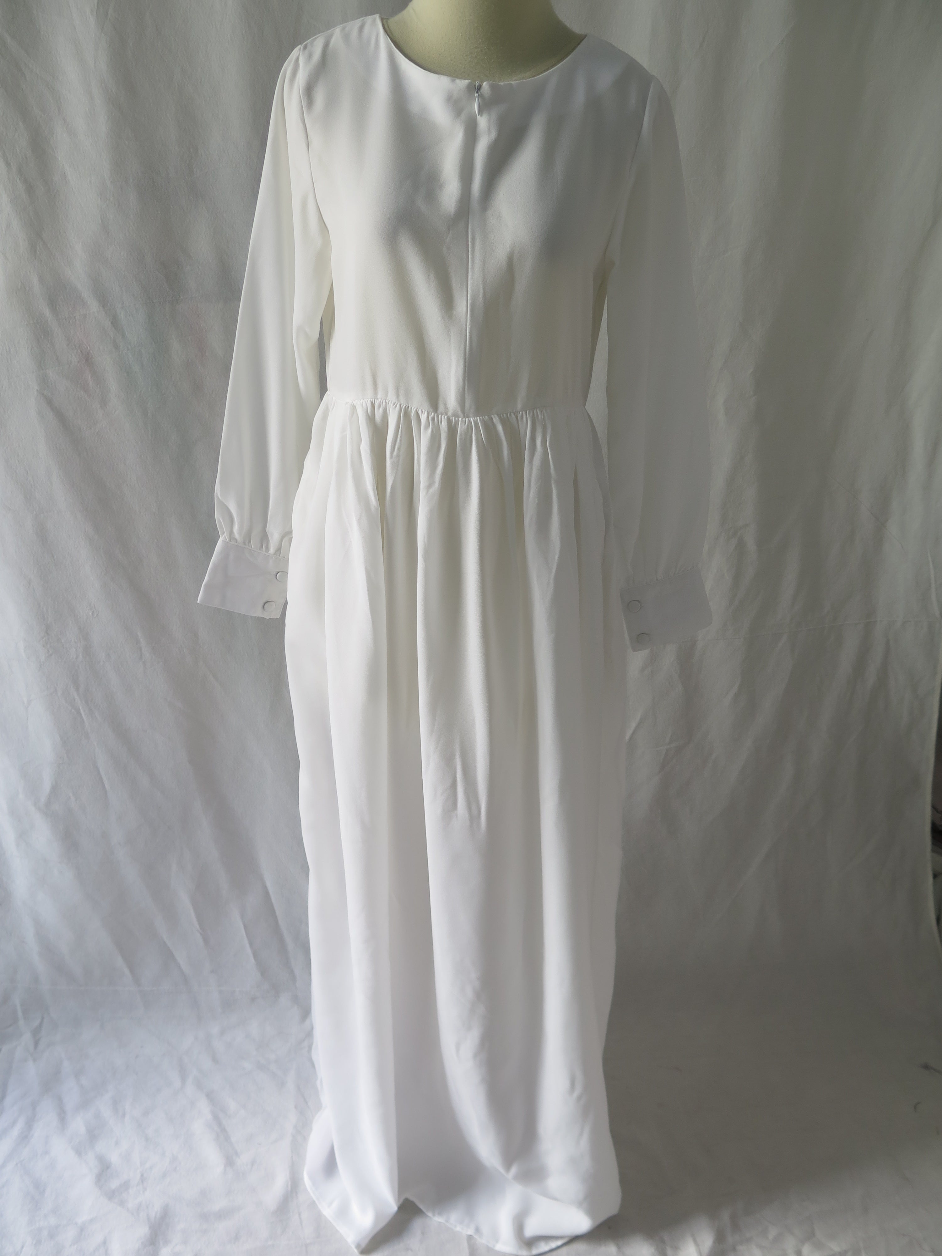 [DEFECT] Basic Dress Offwhite XS,S,M,L,XL,XXL