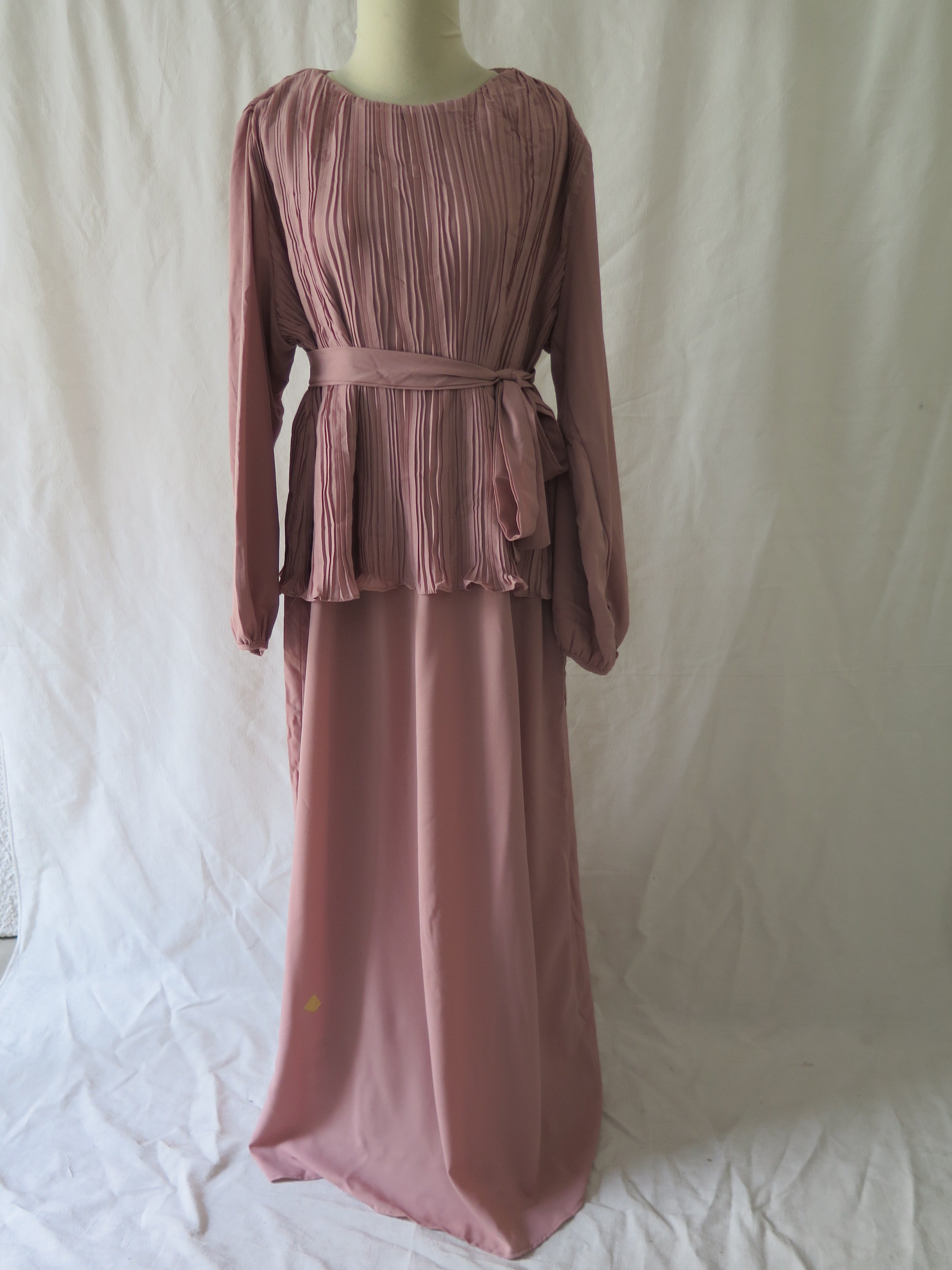 [DEFECT] Light Mauve Mayang Dress L